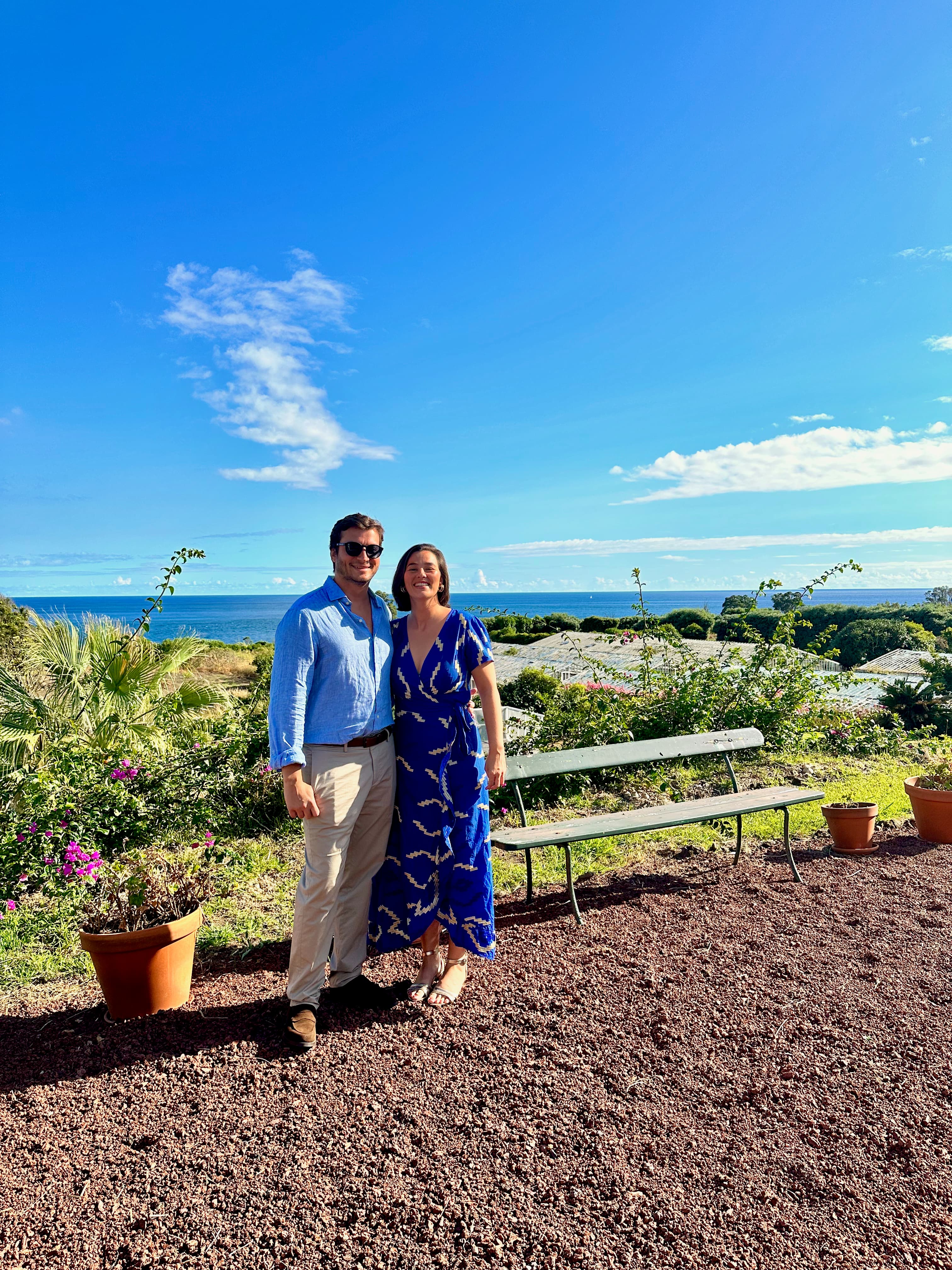 Alexandra e Emanuel em Caloura, São Miguel