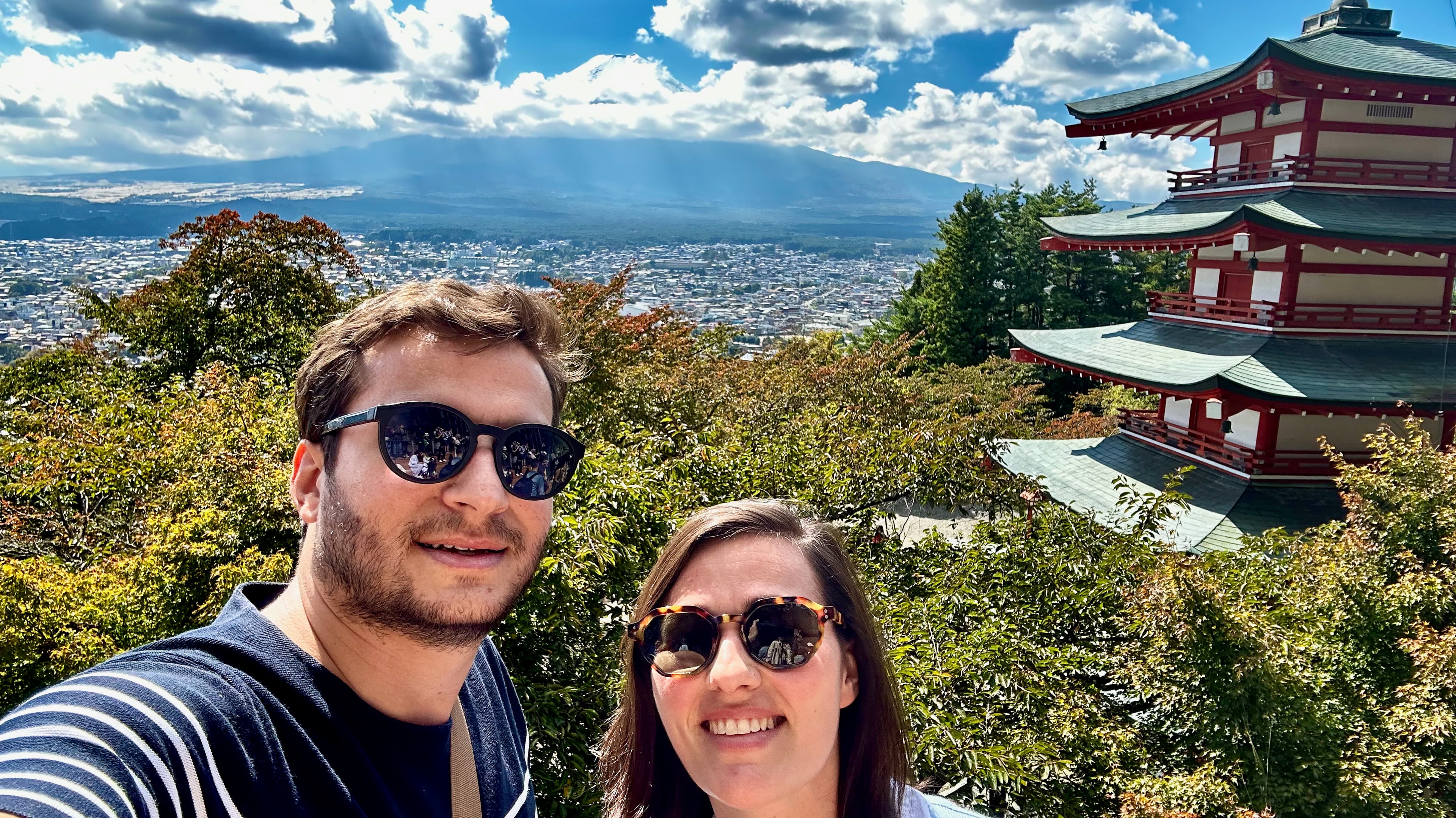 Monte Fuji com a pagoda Chureito — Japão